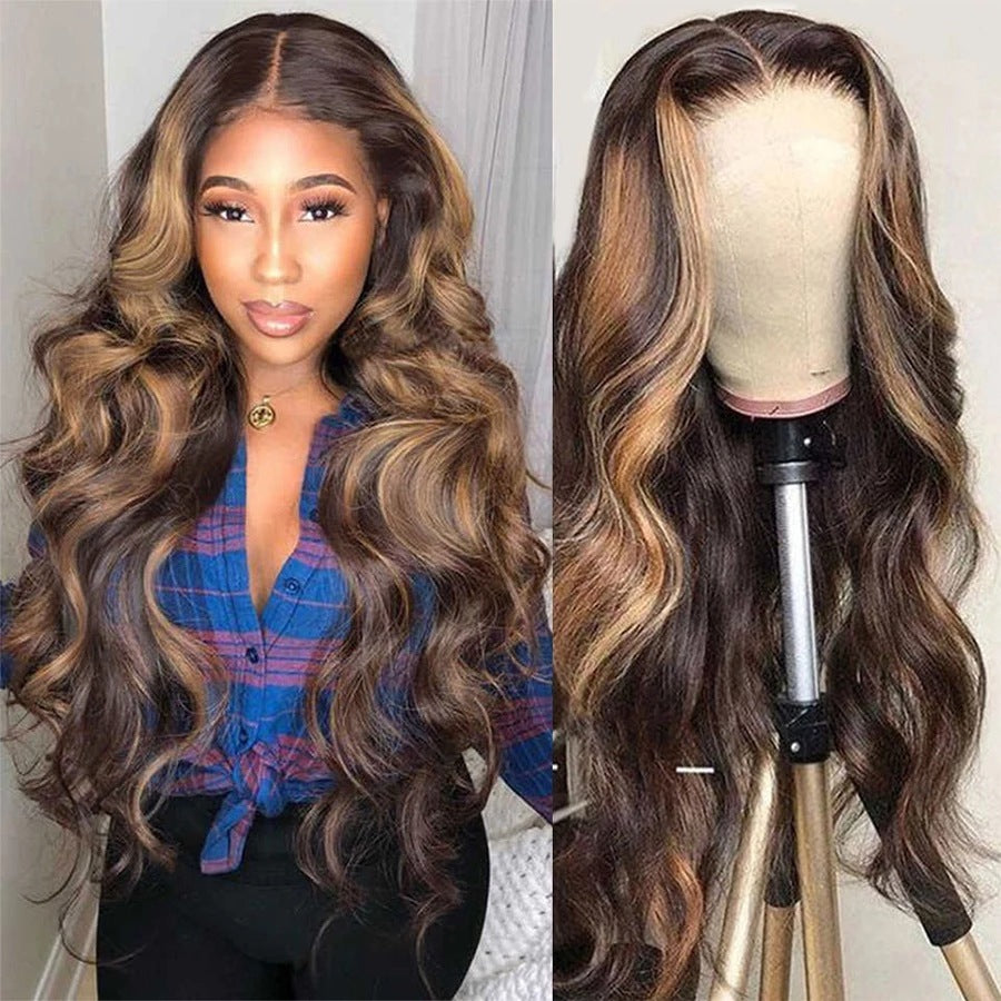 Medium And Long Curly Fashion Female Big Wave Real Human Hair Wig Medium And Long Curly Fashion Female Big Wave Real Human Hair Wig